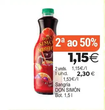 Plenus Supermercados DON SIMÓN Sangría oferta