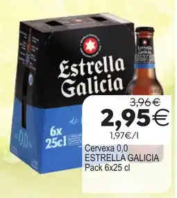Plenus Supermercados ESTRELLA GALICIA Cervexa 0,0 oferta