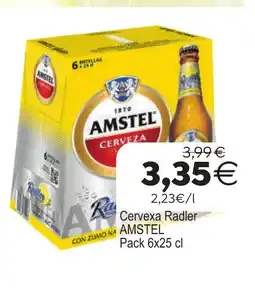 Plenus Supermercados AMSTEL Cervexa Radler oferta