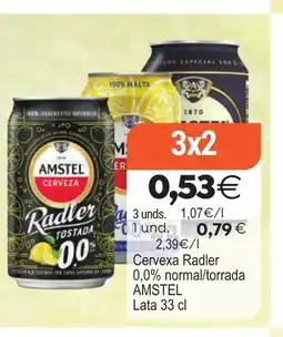 Plenus Supermercados AMSTEL DA ESPECIAL CONS 0,0% normal/torrada oferta