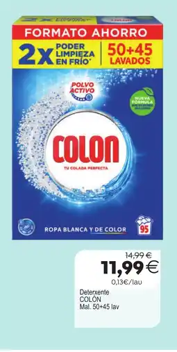 Plenus Supermercados COLON Deterxente oferta