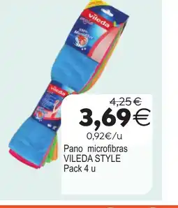 Plenus Supermercados VILEDA Pano microfibras oferta
