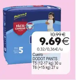 Plenus Supermercados DODOT PANTS Cueiro oferta