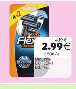 Plenus Supermercados BIC FLEX-3 Maquiniña oferta