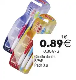 Plenus Supermercados SPAR Cepillo dental oferta