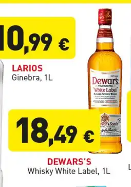 Hiperber DEWARS'S Whisky White Label oferta