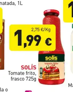 Hiperber SOLÍS Tomate frito, frasco oferta