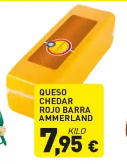 Hiperber Queso chedar rojo barra ammerland oferta