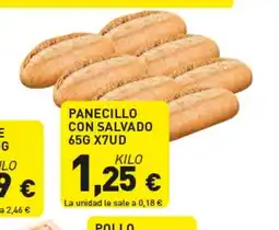 Hiperber Panecillo con salvado oferta
