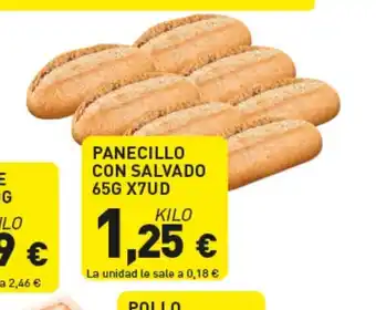 Hiperber Panecillo con salvado oferta