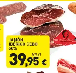 Hiperber Jamón ibérico cebo 50% oferta