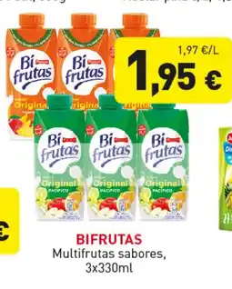 Hiperber BIFRUTAS Multifrutas sabores oferta