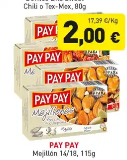 Hiperber PAY PAY Mejillón 14/18 oferta