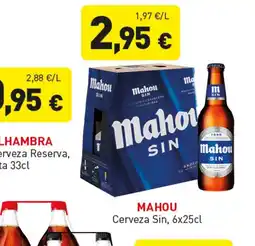 Hiperber MAHOU Cerveza Sin oferta