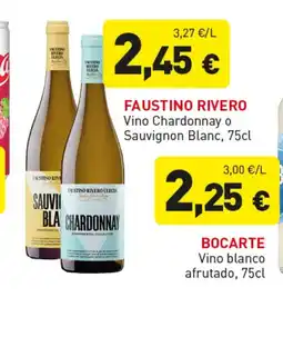 Hiperber FAUSTINO RIVERO Vino Chardonnay o Sauvignon Blanc oferta