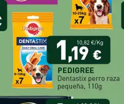 Hiperber PEDIGREE Dentastix perro raza pequeña oferta