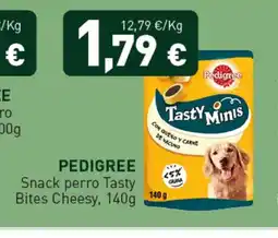 Hiperber PEDIGREE Snack perro Tasty Bites Cheesy oferta