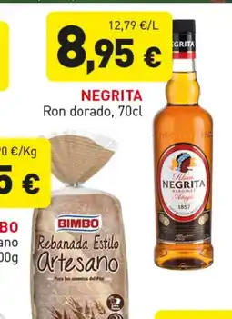Hiperber NEGRITA Ron dorado oferta