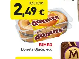 Hiperber BIMBO Donuts Glacé, 4ud oferta