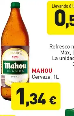 Hiperber MAHOU Cerveza oferta