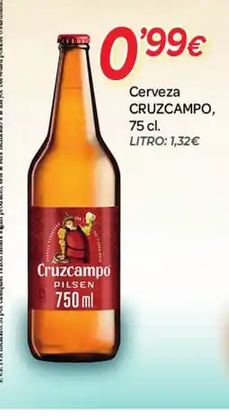 Alsara Supermercados CRUZCAMPO Cerveza oferta