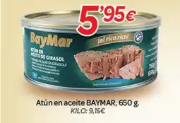 Alsara Supermercados BAYMAR Atún en aceite oferta