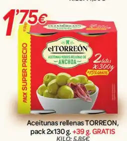 Alsara Supermercados TORREON Aceitunas rellenas oferta