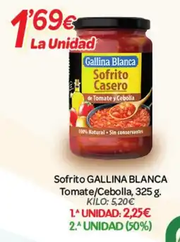 Alsara Supermercados GALLINA BLANCA Sofrito Tomate/Cebolla oferta