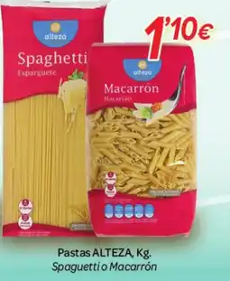 Alsara Supermercados ALTEZA Pastas oferta