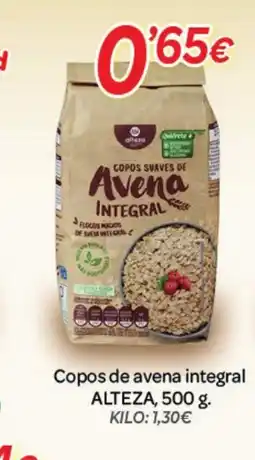 Alsara Supermercados ALTEZA Copos de avena integral oferta