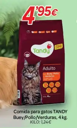 Alsara Supermercados TANDY Comida para gatos Buey/Pollo/Verduras oferta
