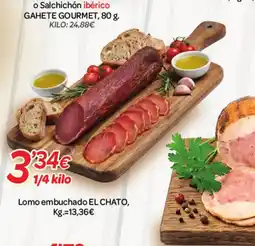 Alsara Supermercados EL CHATO Lomo embuchado oferta