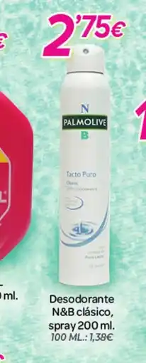 Alsara Supermercados N&B Desodorante clásico, spray oferta