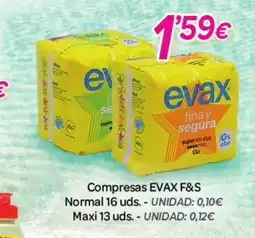 Alsara Supermercados EVAX Compresas oferta