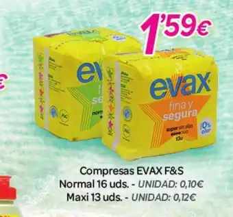 Alsara Supermercados EVAX Compresas oferta
