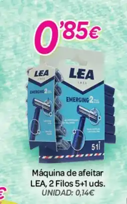 Alsara Supermercados LEA Máquina de afeitar oferta