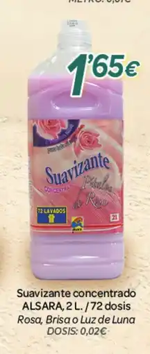 Alsara Supermercados ALSARA Suavizante concentrado oferta