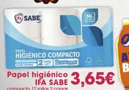 Claudio IFA SABE Papel higiénico oferta