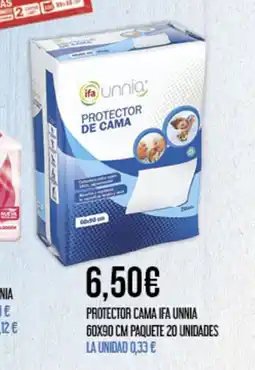 Claudio IFA UNNIA Protector cama paquete 20 unidades oferta