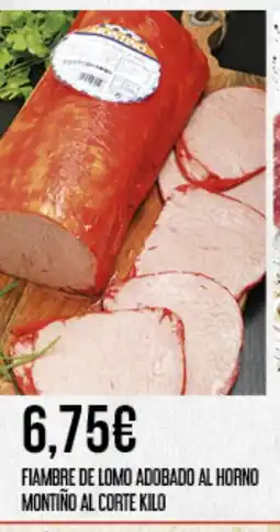 Claudio Fiambre de lomo adobado al horno montiño oferta