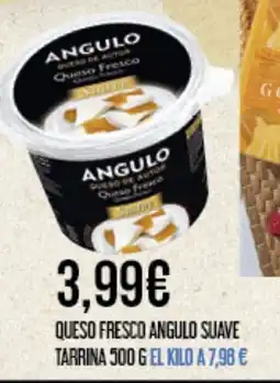 Claudio ANGULO Queso fresco suave tarrina oferta