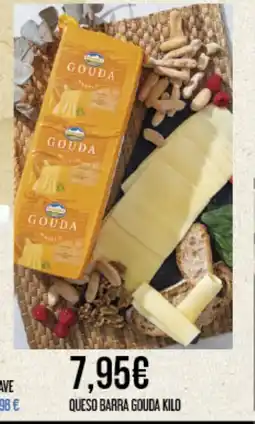 Claudio Queso barra gouda oferta