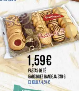 Claudio Pastas de té garcinuez bandeja oferta