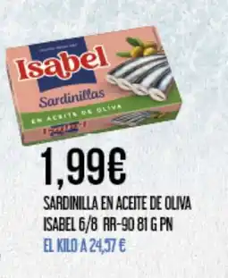 Claudio ISABEL Sardinilla en aceite de oliva oferta