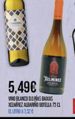 Claudio Vino blanco d.o.rías baixas xelmírez albariño botella oferta