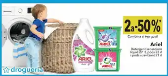 Clarel Detergent sensaciones liquid, pods i pods suavizant ariel oferta