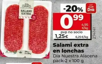 Dia Salami dia oferta