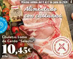Gadis COREN Chuletas Lomo de Cerdo "Selecta" oferta