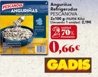 Gadis PESCANOVA Anguriñas Refrigeradas oferta