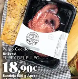 Gadis EL REY DEL PULPO Pulpo Cocido Entero oferta